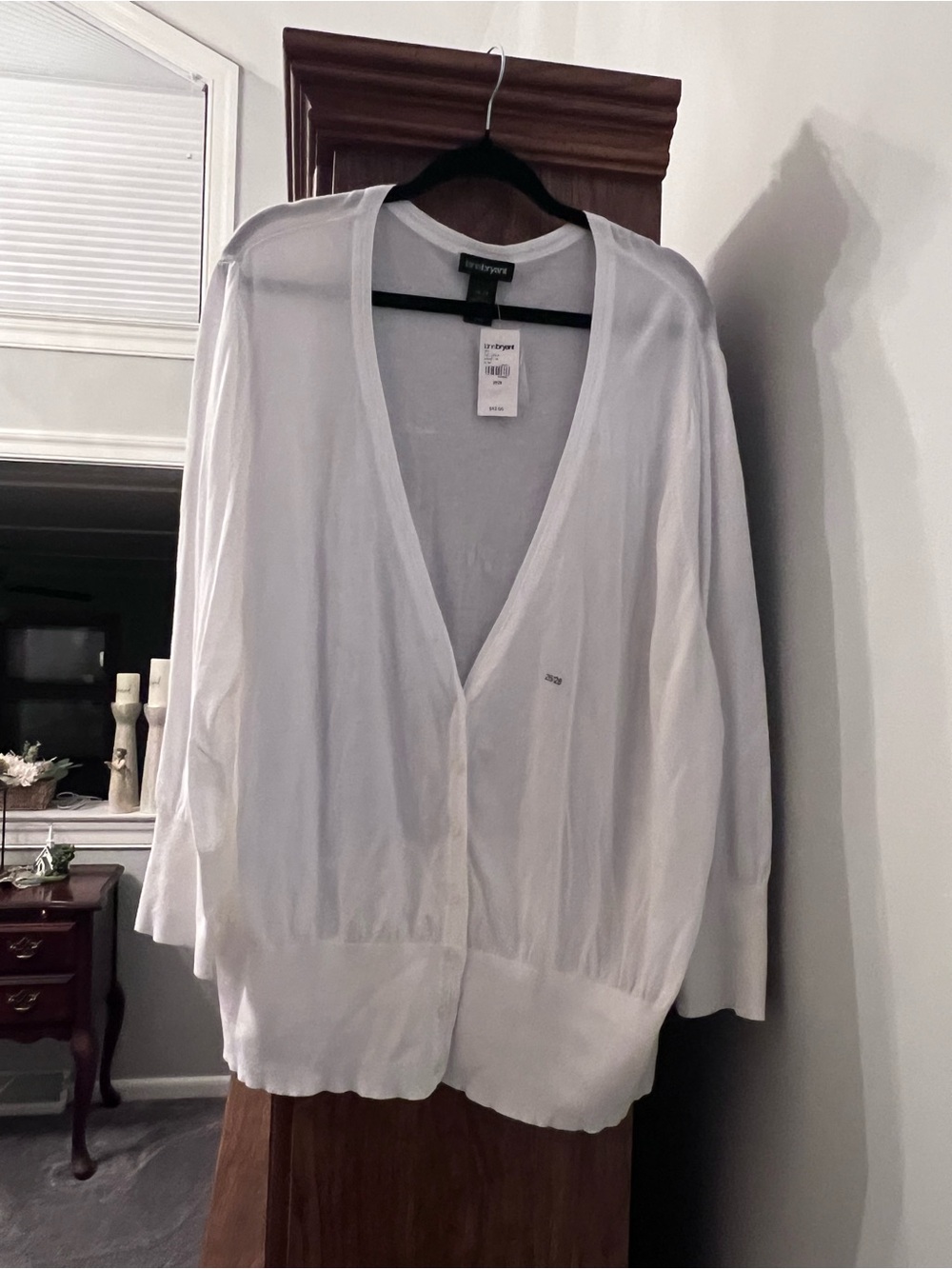 Lane Bryant White Cardigan Sweater Women’s Plus 26/28 NWT $42.95